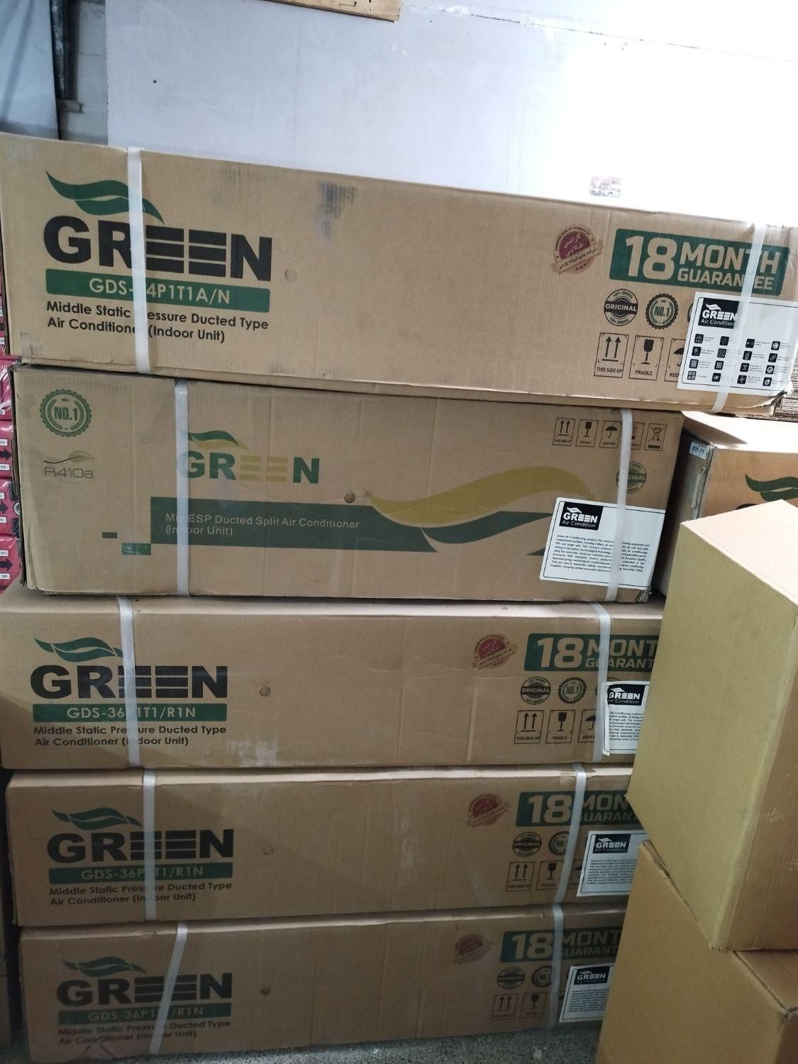 داکت اسپلیت گرین GDS-36P1T1A ظرفیت ۳۶ هزار اینورتر